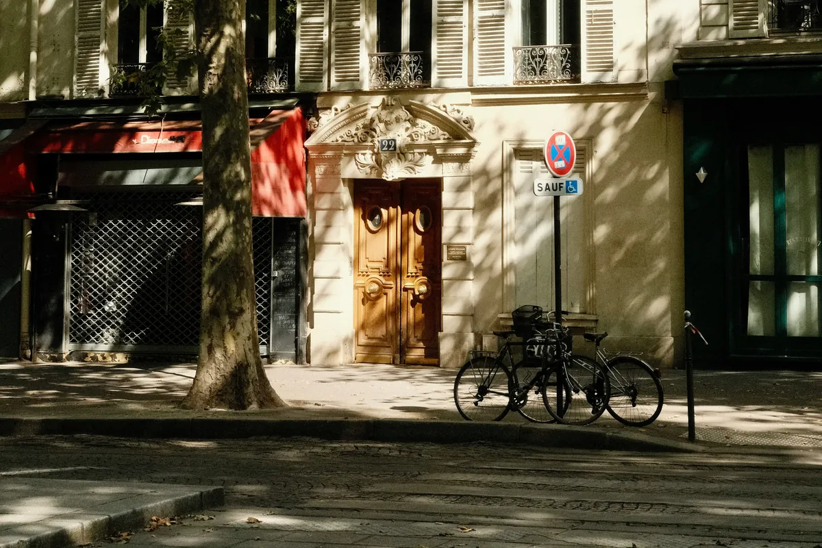 Haussmann residential street in Paris, a long-term home for Talent Passport families